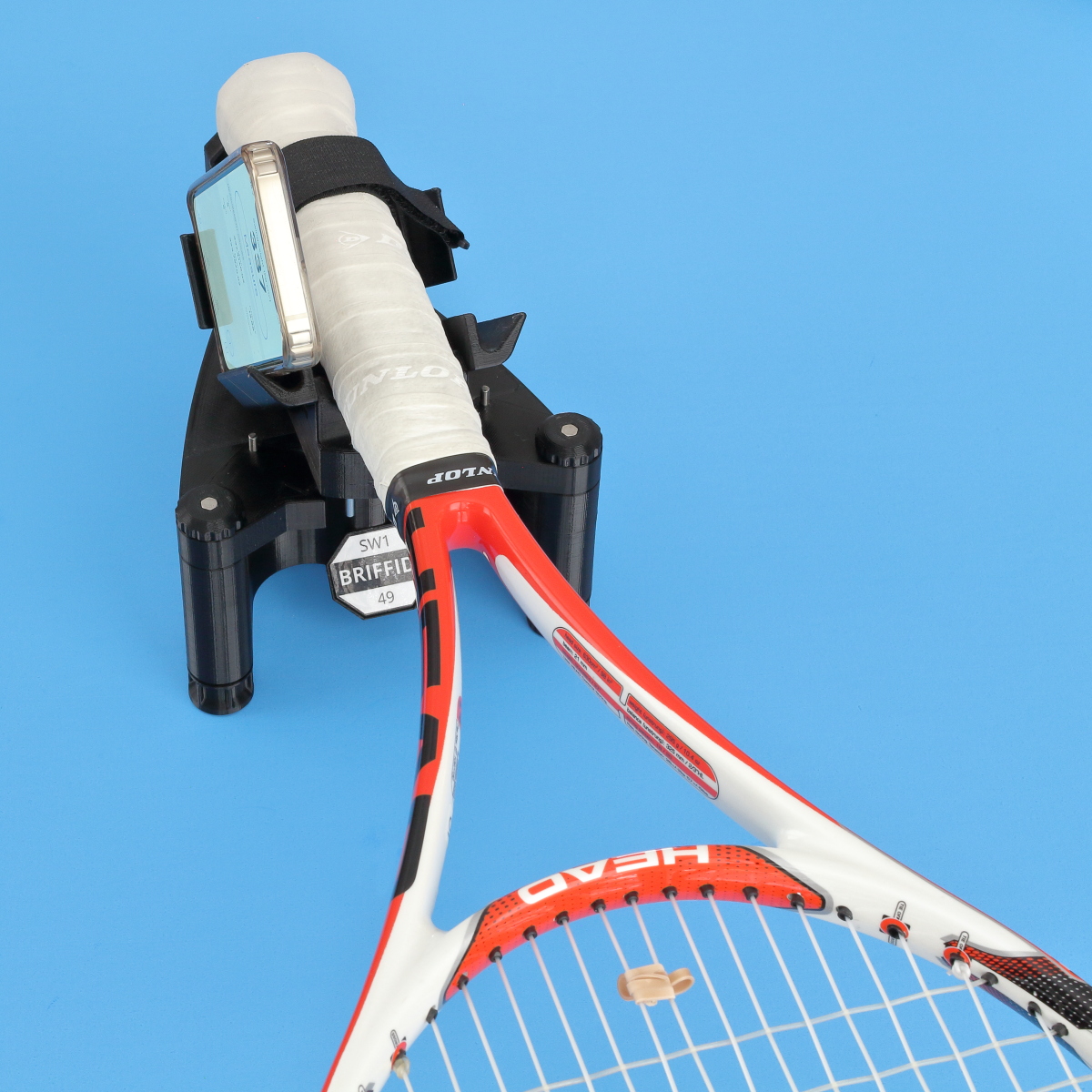 Racquet in Spinweight Orientation