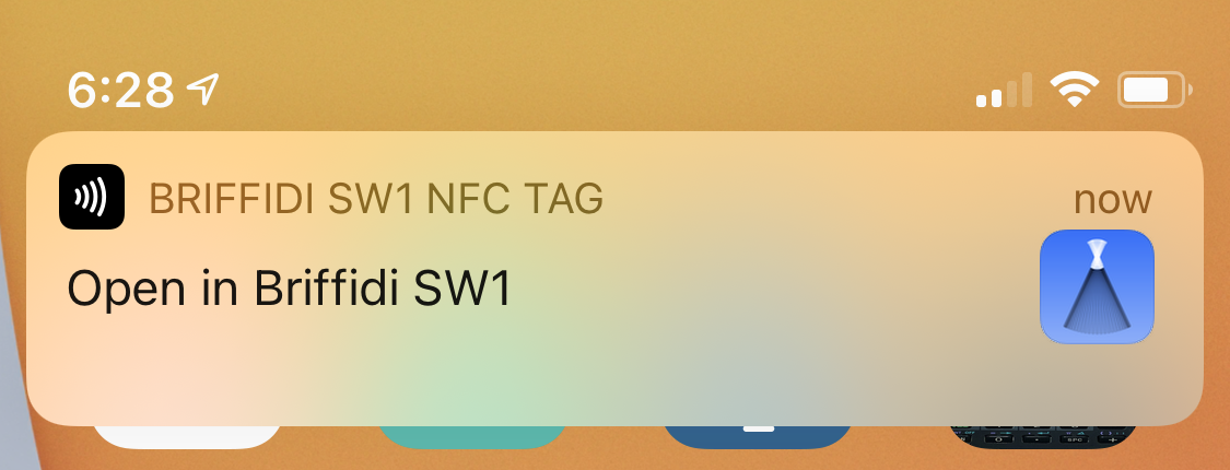 NFC Notification