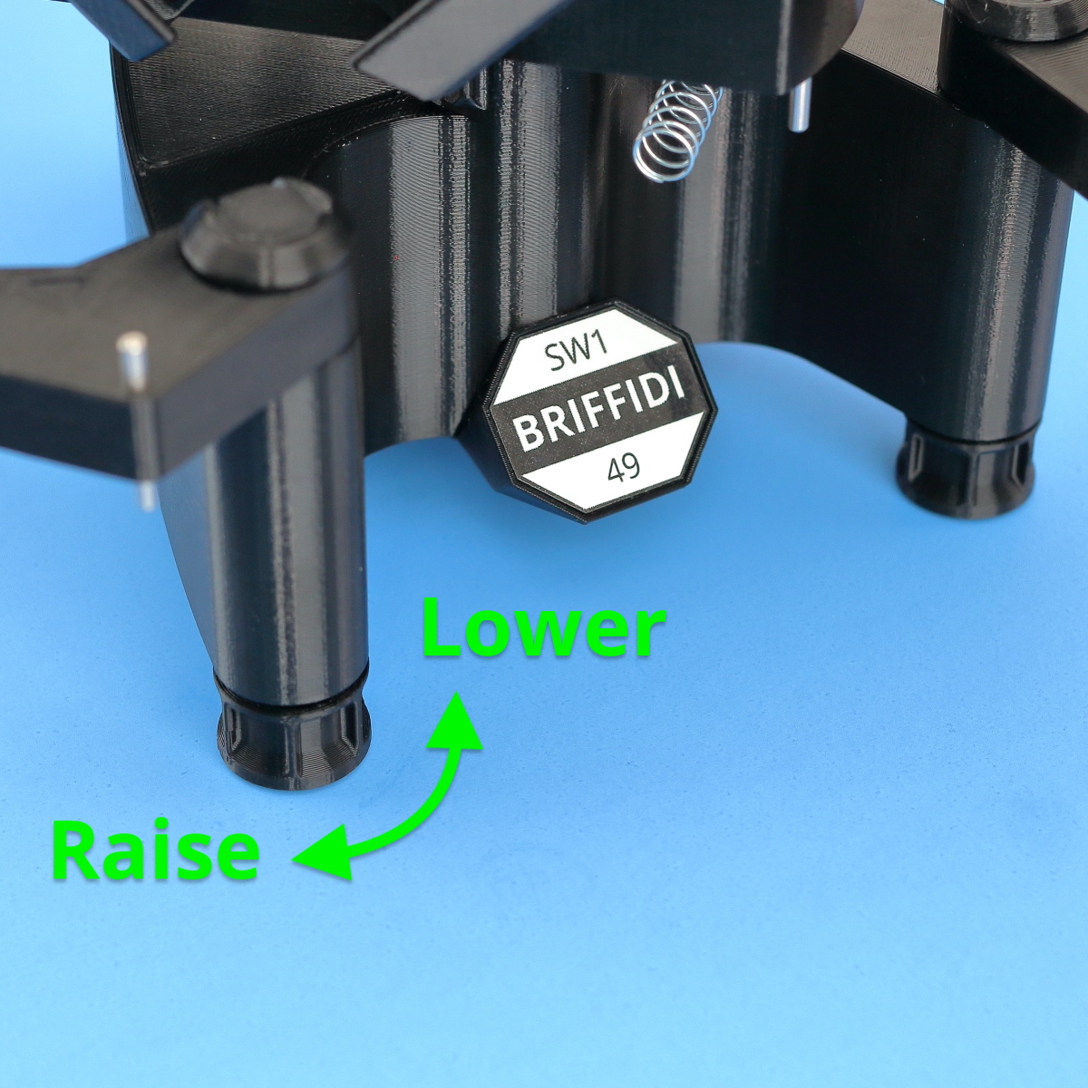 Adjust Leveling Feet